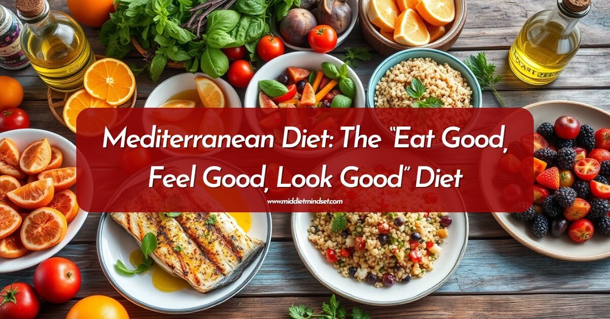 Mediterranean Diet: The "Eat Good, Feel Good, Look Good" Diet